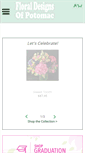 Mobile Screenshot of floraldesignsofpotomac.com